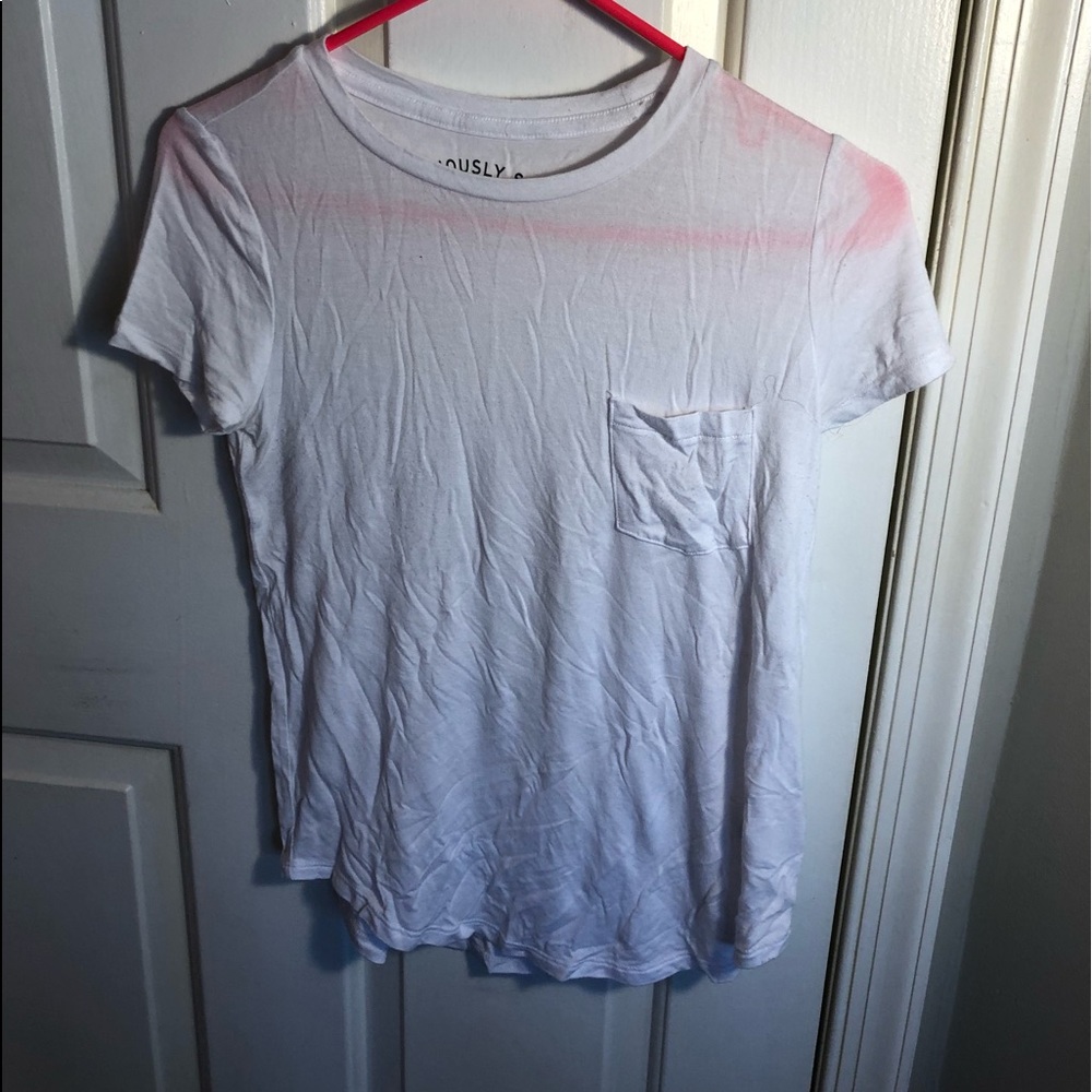 White t-shirt